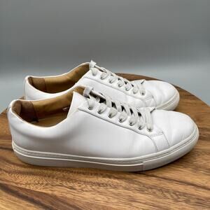 Thursday Boot Co Shoes Womens 11 White Leather Casual Walking Comfort Sneakers